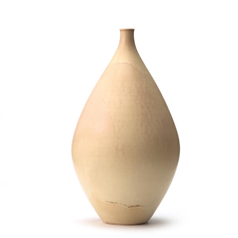 Stig Lindberg, a stoneware vase, Gustavsberg studio 1953.