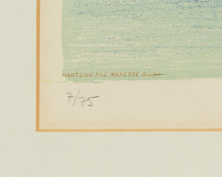 Hans Hartung, after, Untitled.