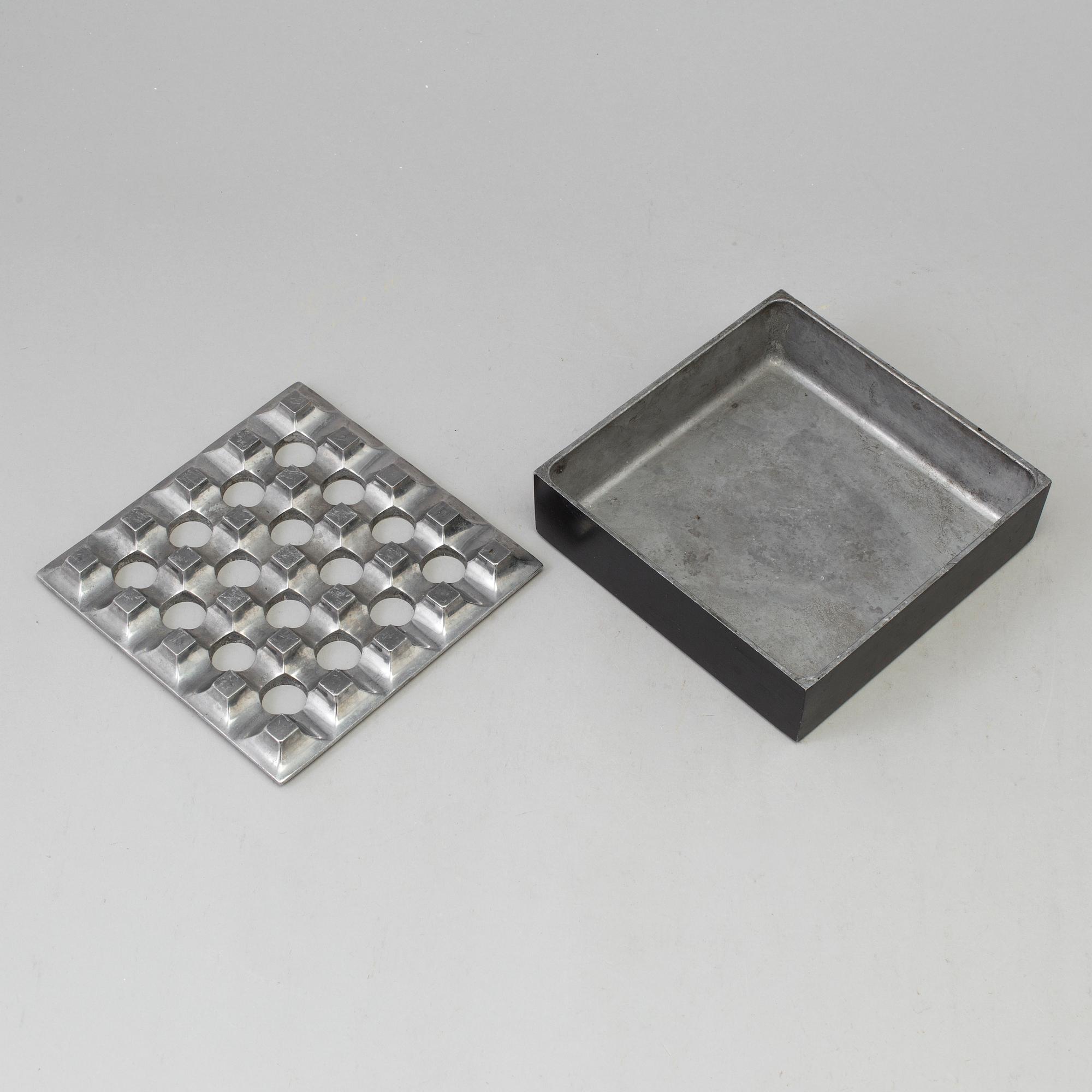 BECK & JUNG, askfat, "Ultima 15", aluminium, Diverse Ting, Malmö.