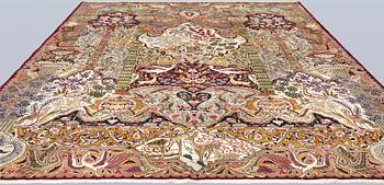 A carpet, Kashmar, approx. 387 x 300 cm.