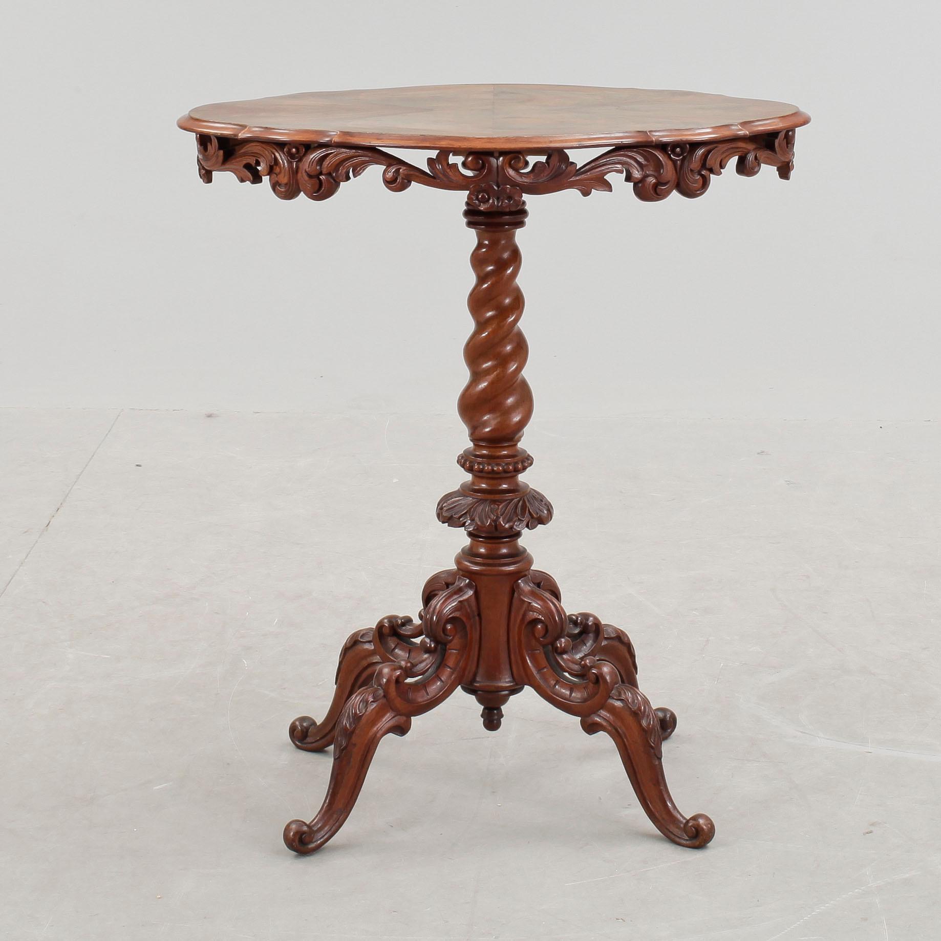 BORD, 1800-talets andra hälft.