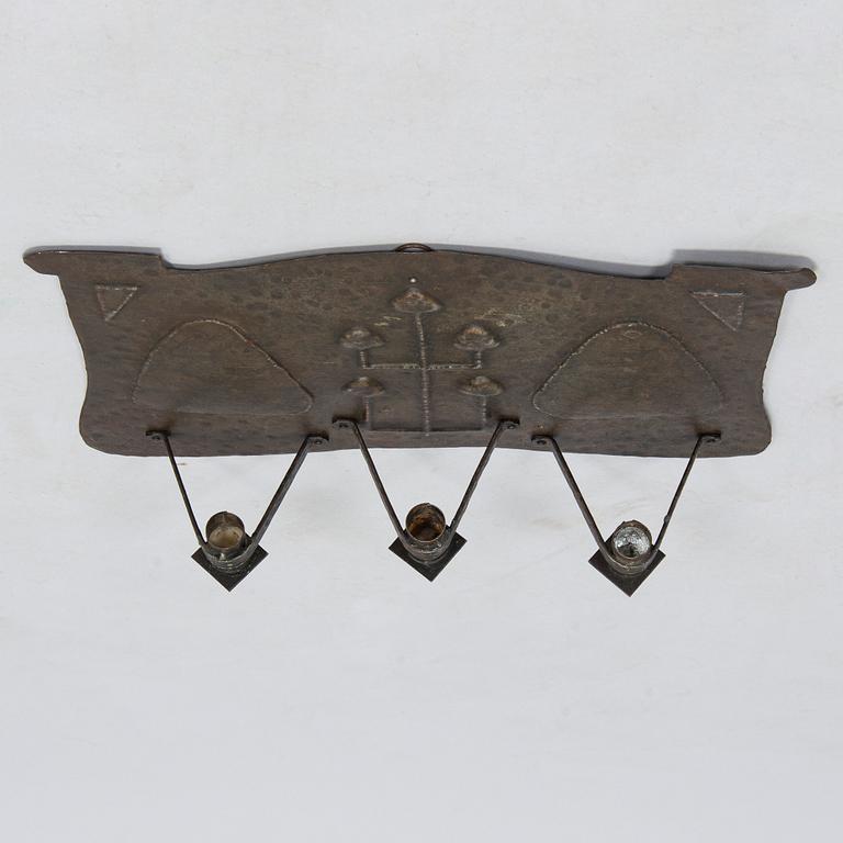 An early 20th century wall scone, Sweden.