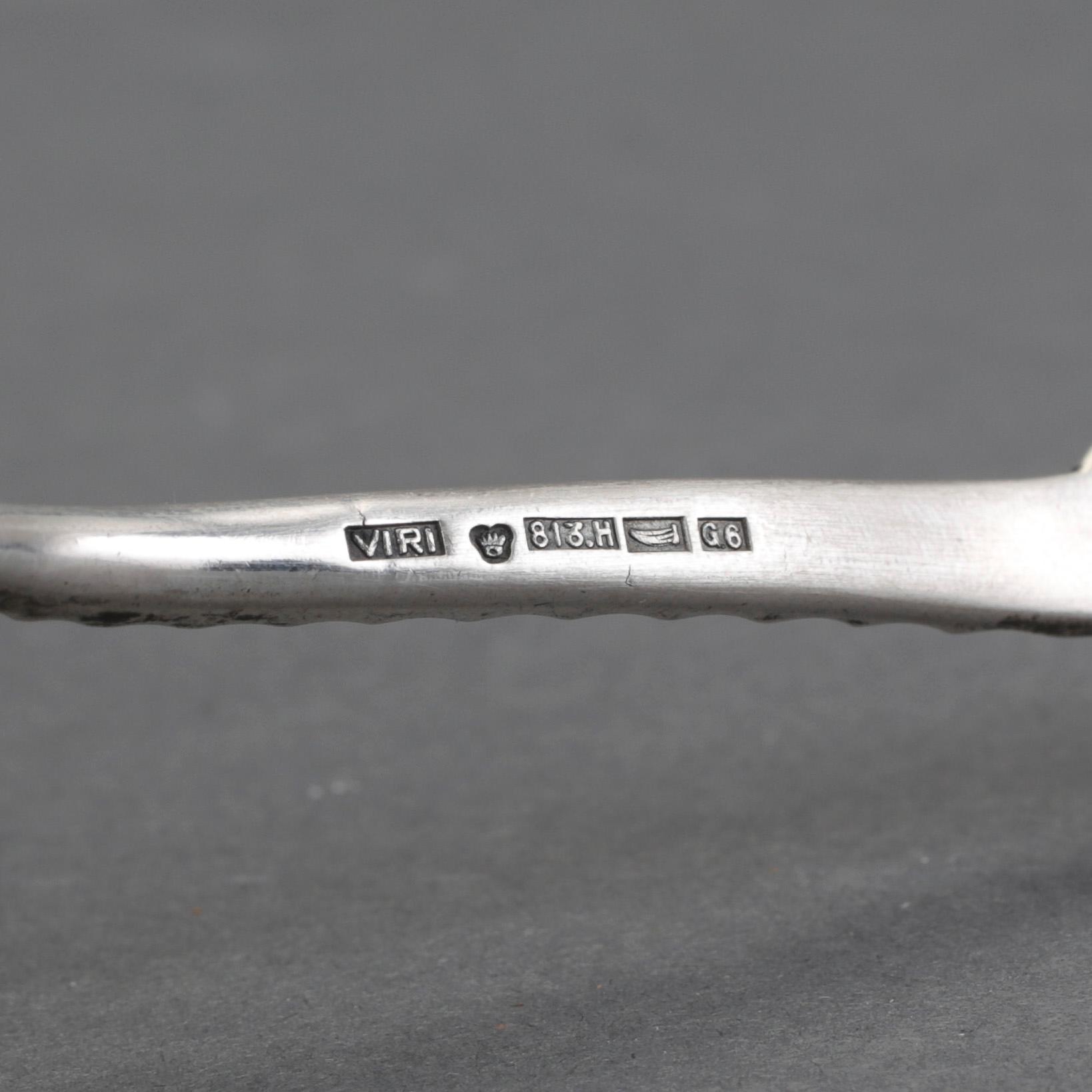 PARTI SILVER, 7 delar. Finland och Sverige, 1900-tal. Bl a Stockholm 1931. Vikt ca 254 gram.