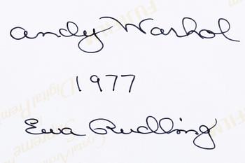 Ewa Rudling, "Andy Warhol 1977 ".