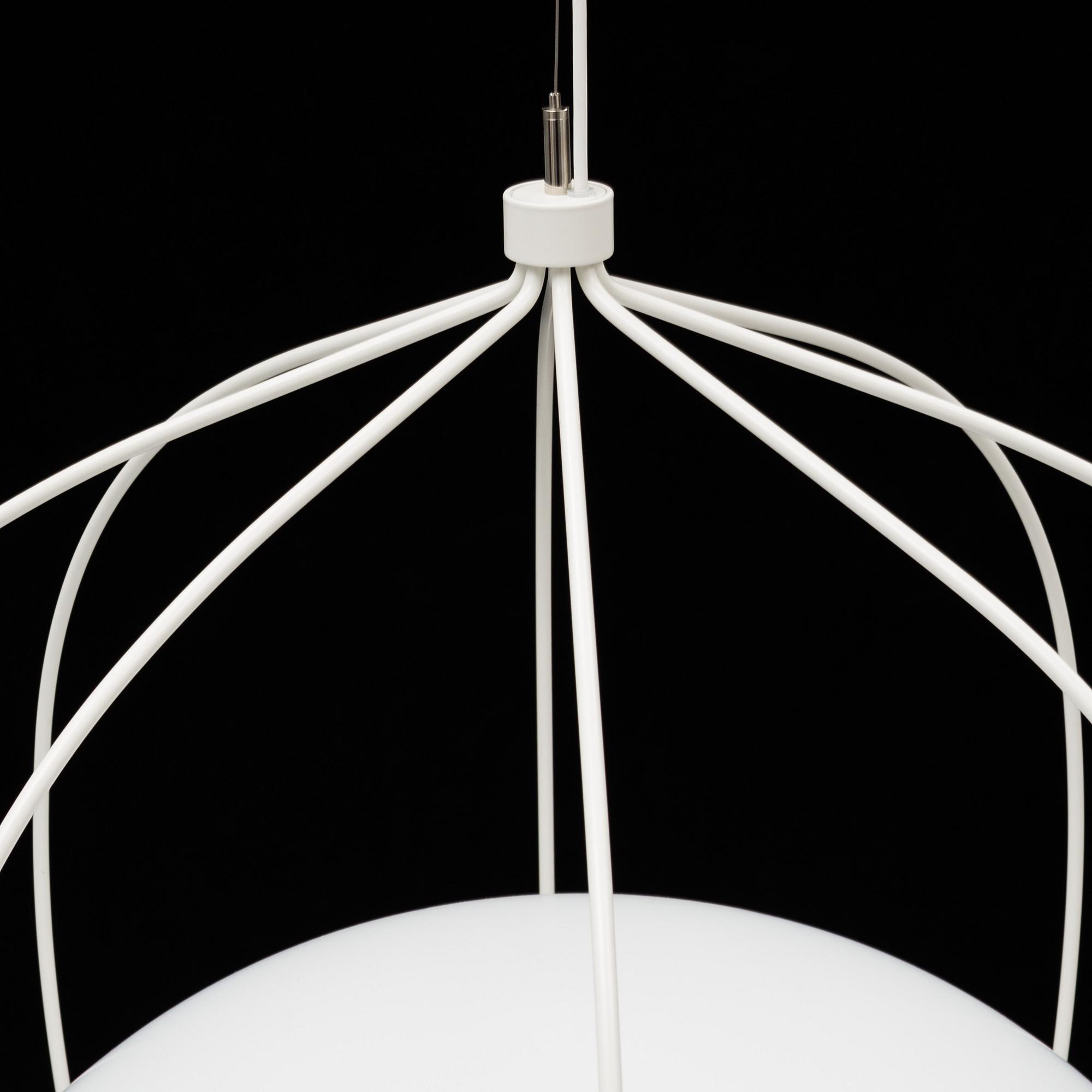 a 'Hoop' ceiling lamp by Front design for Zero.