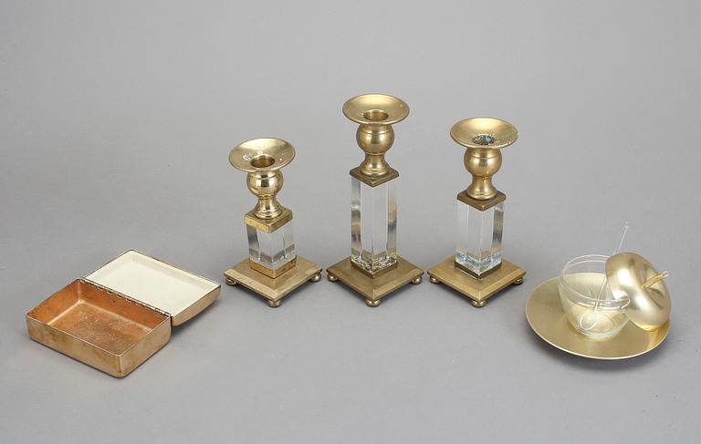 ETT PARTI MÄSSING och METALL, 5 delar, USA, 1900-talets andra hälft.
