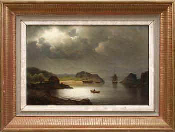 ERNFRIED WAHLQVIST, olja på duk, sign o dat 1889.