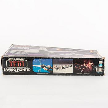 STAR WARS, B-wing fighter och Y-wing fighter i kartonger, 1983.