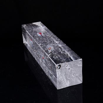 BERTIL VALLIEN, skulptur, glas, Kosta Boda, Studio edition 18/200.