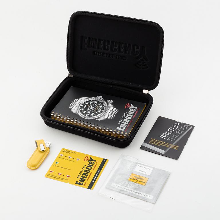 BREITLING, Emergency, Bentley Bentayga, Chronometer, wristwatch, 51 mm.