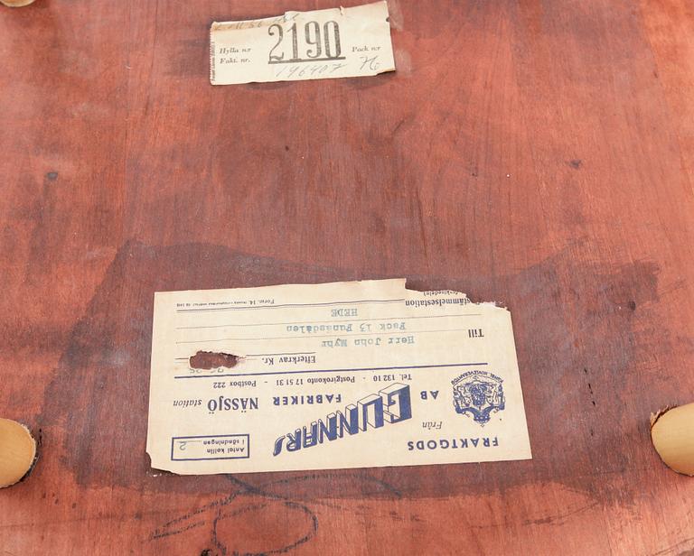 PINNSTOLAR, ett par, Nässjö, omkring 1900-talets mitt.