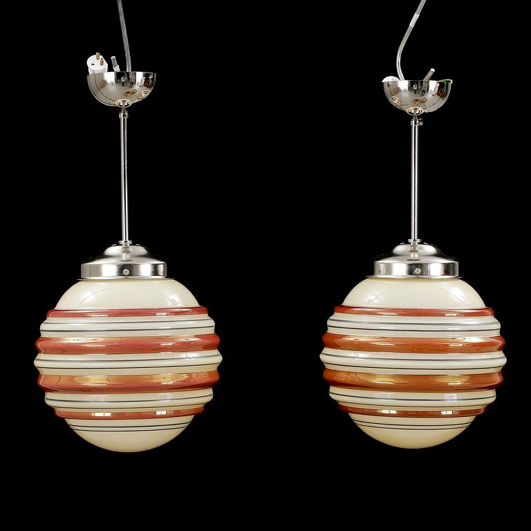 TAKLAMPOR, ett par, 1900-tal.