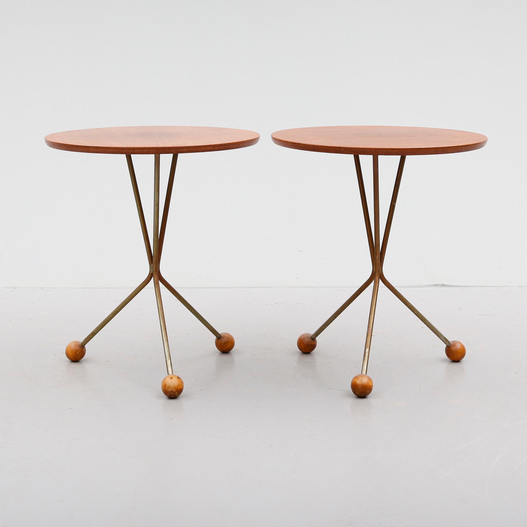 BORD, 1 par, "Alberts-bordet", Alberts Tibro, 1900-talets mitt.