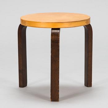 Alvar Aalto, stool 60, Artek, 1950s-60s.