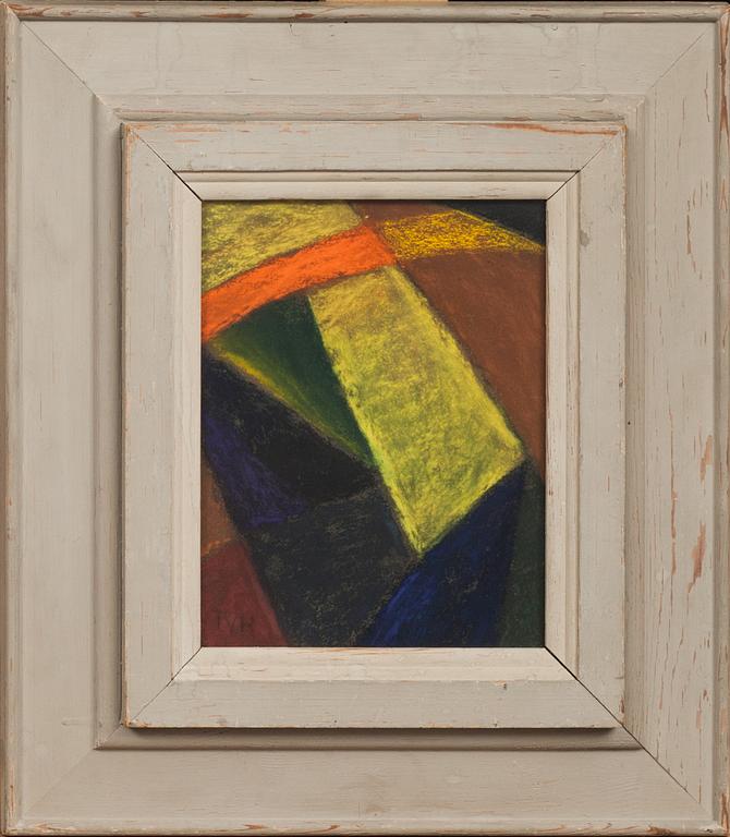 TORA VEGA HOLMSTRÖM, pastell, monogramsignerad.