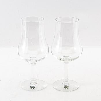 Gunnar Cyrén, Wine Tasting Glasses "Elixir" 24 pcs, glass, Orrefors.