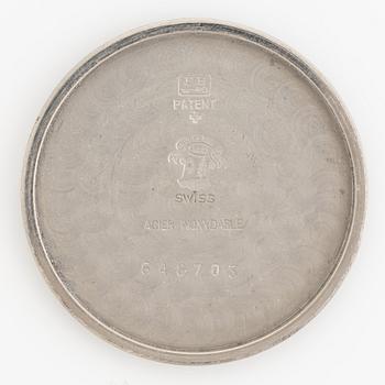Ulysse Nardin, Locle Suisse, chronograph, "François Borgel Case", ca 1945.
