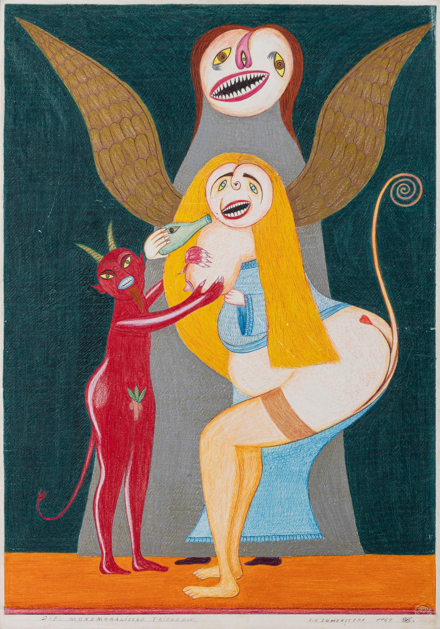 Friedrich Schröder-Sonnenstern, Die mondmoralische triologie.