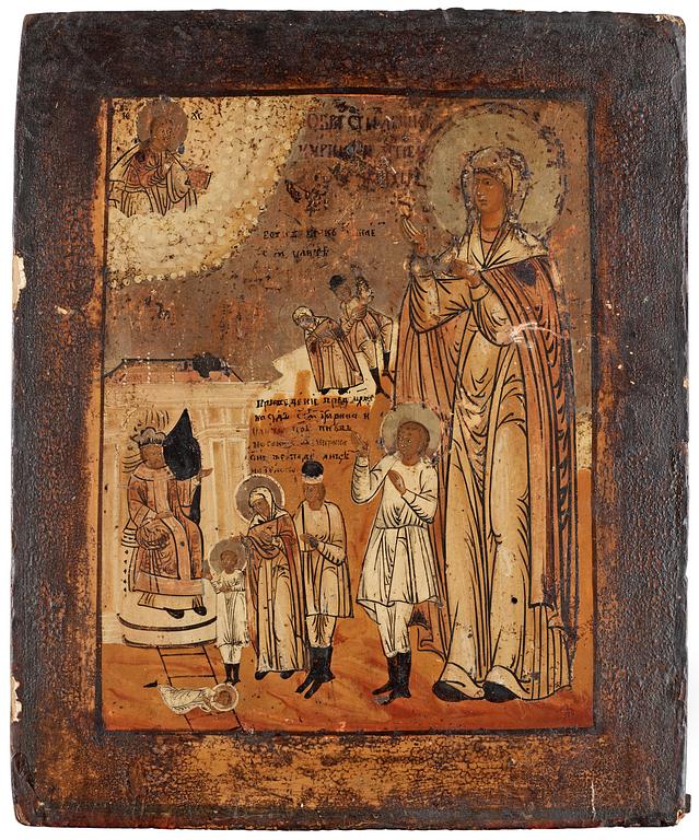 A Russian 19th century icon.