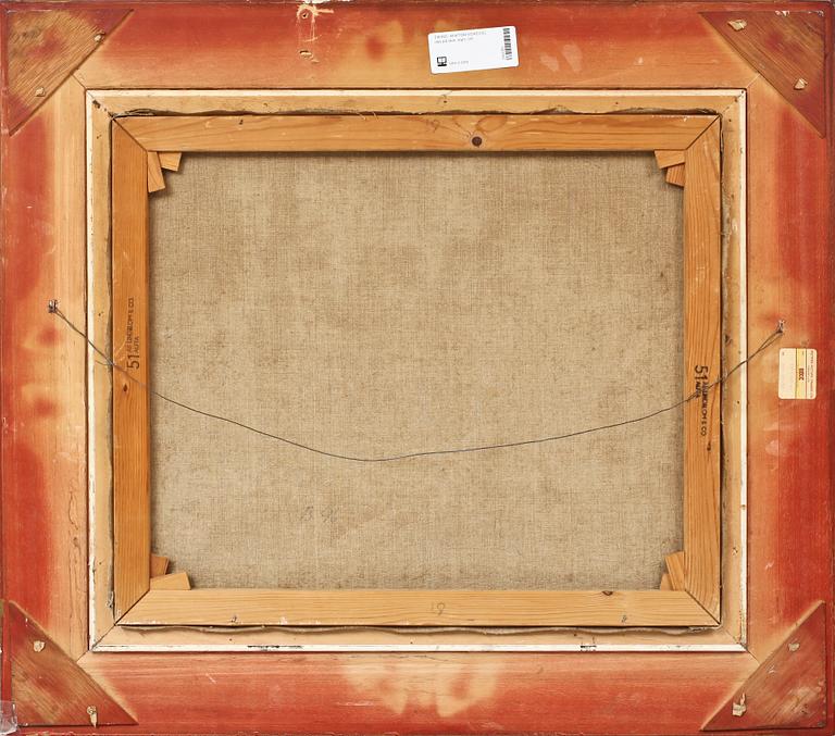 WIKTOR KORECKI, olja på duk, sign.