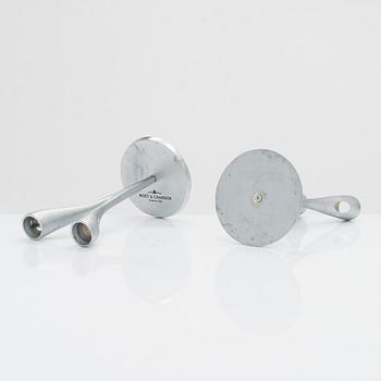 Philppe Di Méo, Candlesticks/ champagne glass holders, 4 pcs, Moët & Chandon.