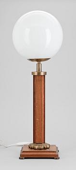 BORDSLAMPA, art deco, 1930/40-tal.