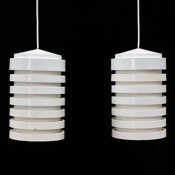 Hans-Agne Jakobsson, a pair of model T-487 ceiling lights, Markaryd.