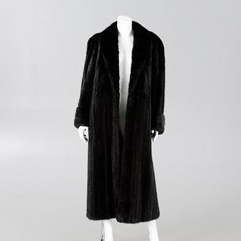 A mink fur coat.