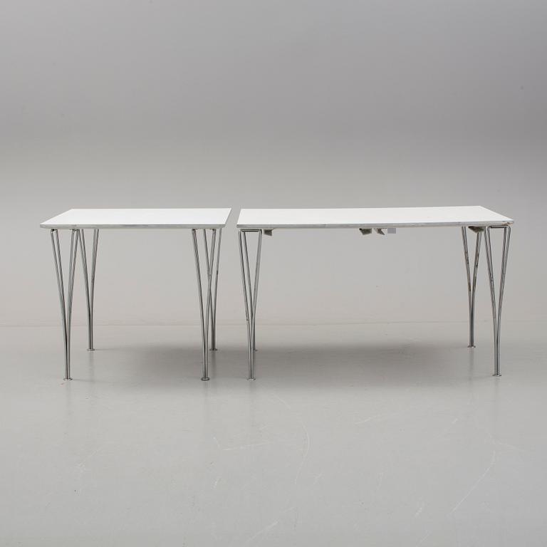 SKRIVBORD, 2 delar. Bruno Mathsson, Fritz Hansen, 1990.