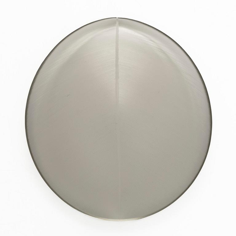 Tapio Wirkkala, A glass bowl "Lehti" (Leaf), signed Tapio Wirkkala Iittala -56.