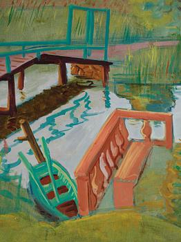 Isaac Grünewald, "Sommarafton, Gryt".
