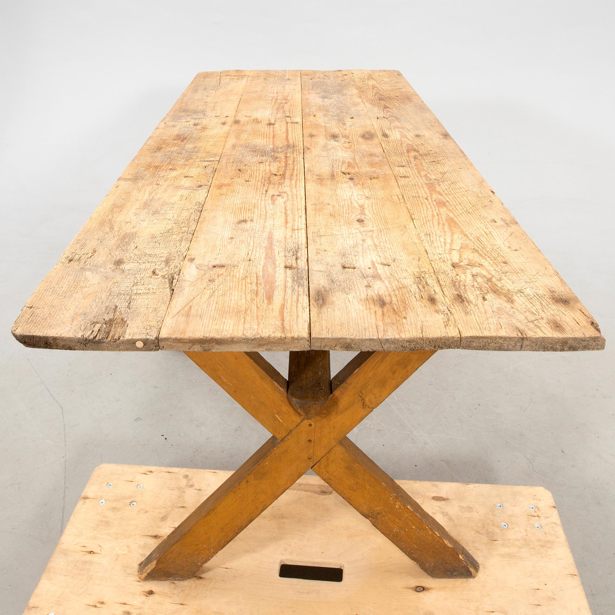 Gateleg table circa 1900.