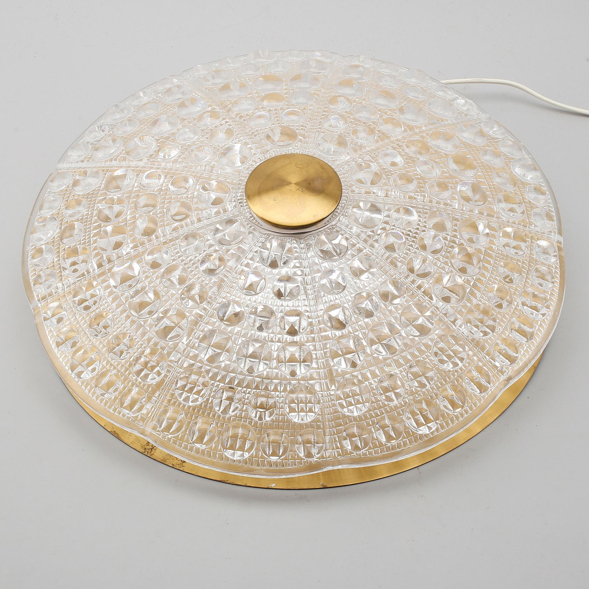 TAKPLAFOND, Carl Fagerlund, Orrefors, 1900-talets andra hälft.