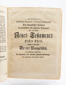 Christoph Starke, books, three parts in two volumes, Lepzig 1745-46.