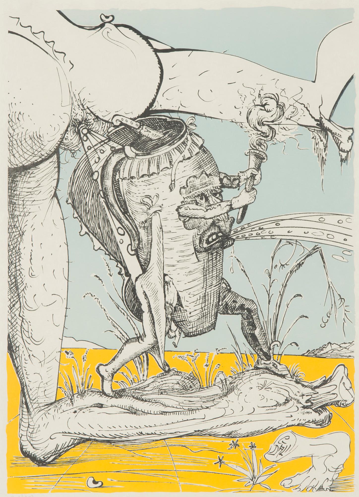 Salvador Dalí, sarjasta Les Songes Drolatiques.