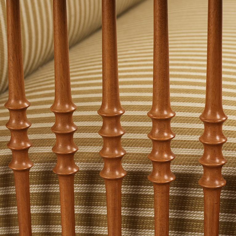 Otto Schulz, sofa, master carpenter Carl Thorsson, Gothenburg 1912.