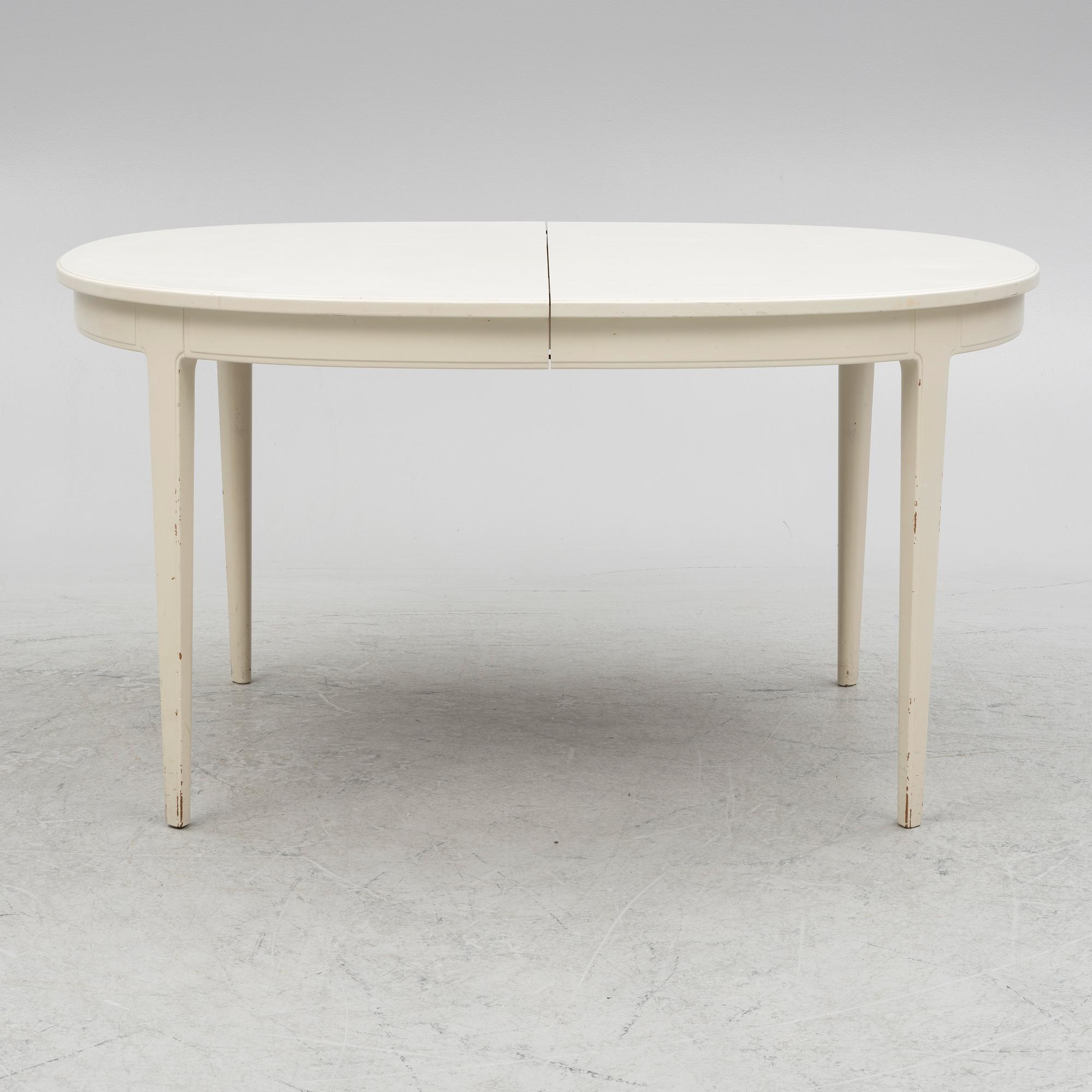 Carl Malmsten, a seven-piece dining suite, 'Herrgården', Bodafors.