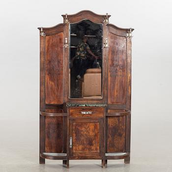 Hallmöbel med spegel, 1930-tal.