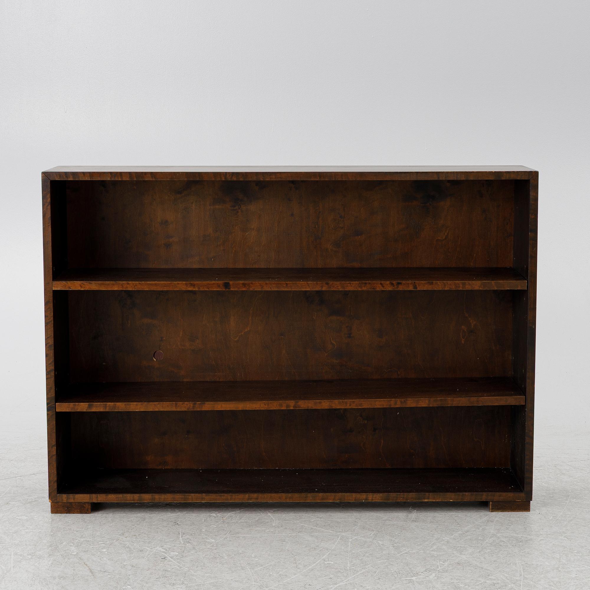 A bookcase, 1930's.