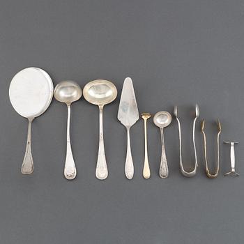 A Swedish silver cutlery service, model 'Rosen', incl CG Hallberg, K Anderson, Stockholm. (272 pieces).