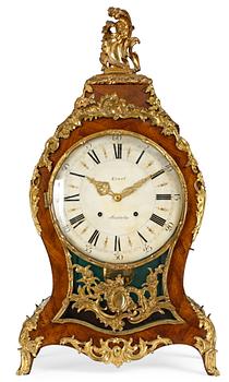 983. A Swedish Rococo bracket clock by P. Ernst.
