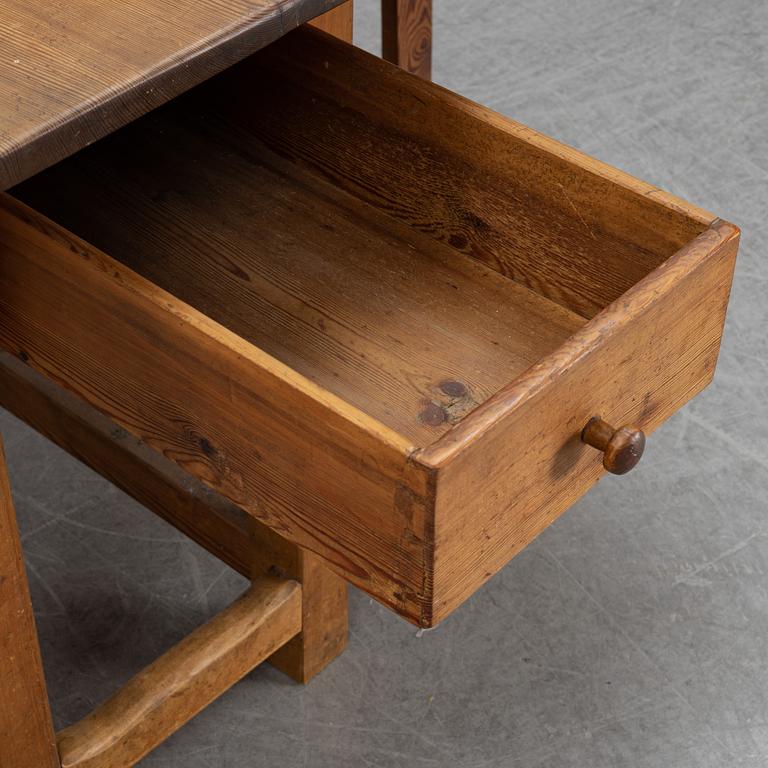 A 19th century gate-leg table.