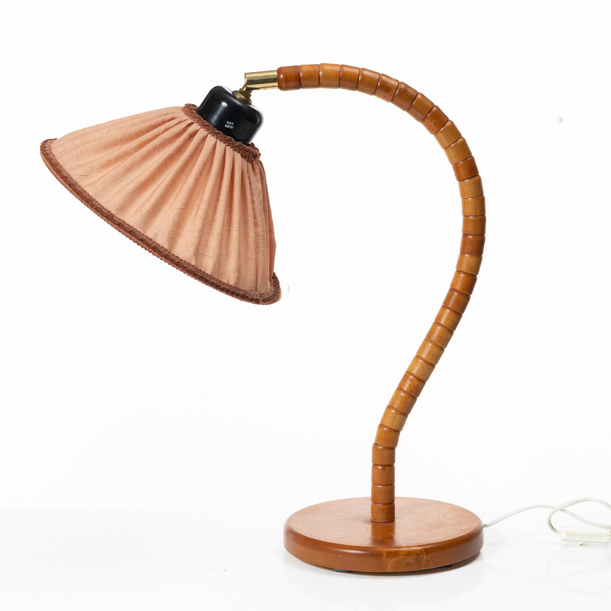 A table lamp, Markslöjd, second half of the 20th century.