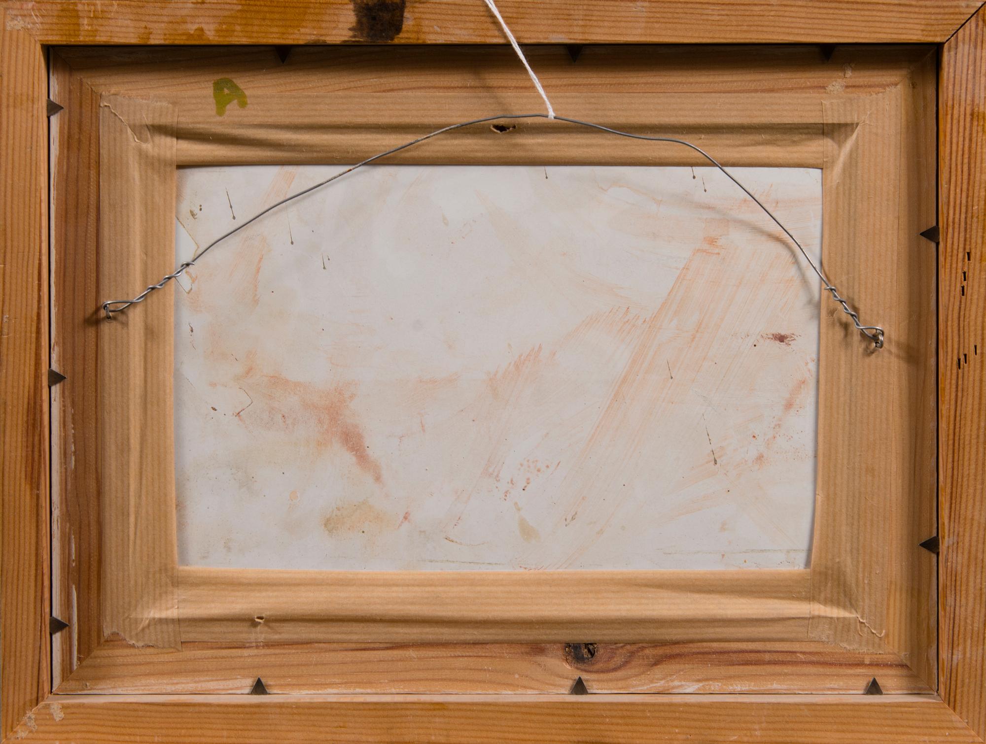 GEORGES VON SWETLIK, munaöljytempera kankaalle, signeerattu.