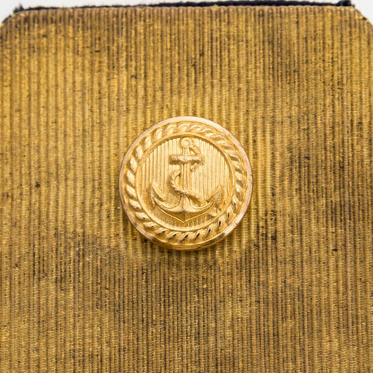 Finnish Navy's officer's epaulettes, ca 1920.
