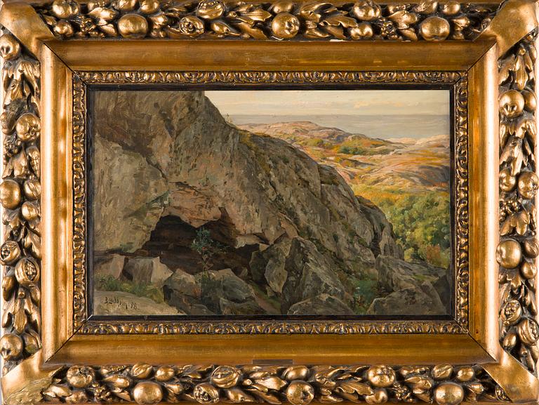 Berndt Lindholm, Beach Cliffs.