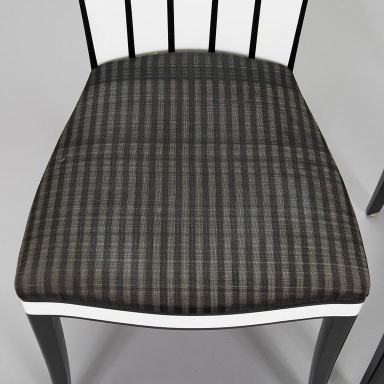 Eliel Saarinen, two 'Saarinen House Cranbrook' chairs, Adelta.