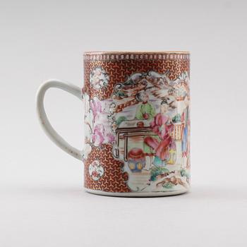 MUGG, porslin, Kina, Qianlong 1736-1795.