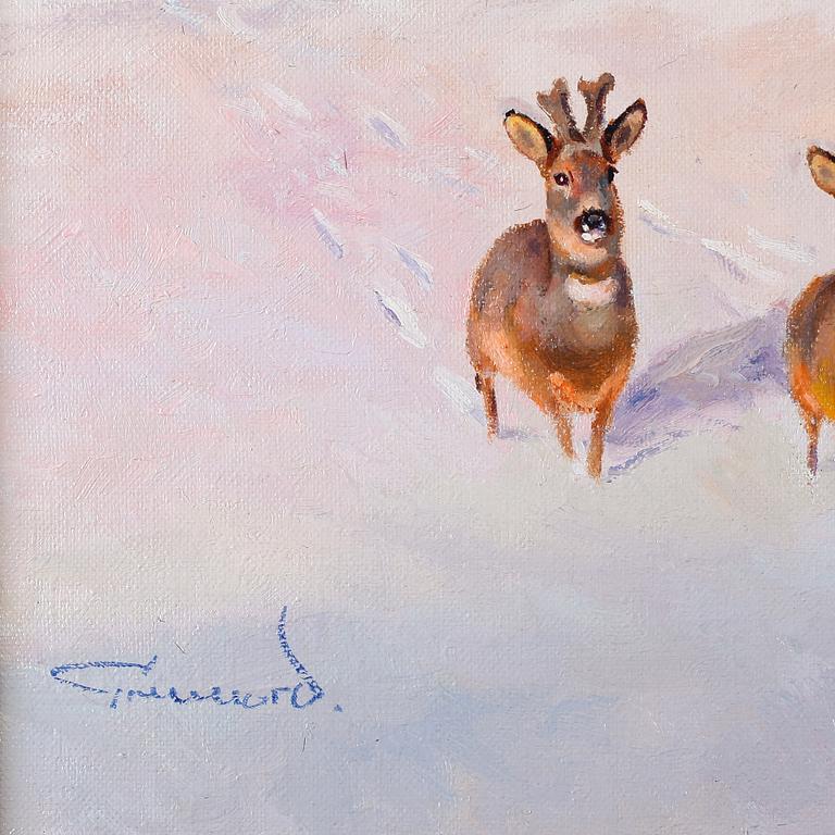 HARALD GRENARD, olja på duk, signerad.