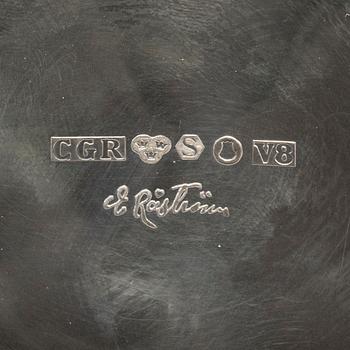ERIC RÅSTRÖM, silver, bägare,  CGR, Stockholm 1947.